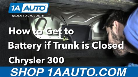 How to open chrysler 300 trunk with dead battery. Things To Know About How to open chrysler 300 trunk with dead battery. 